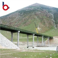 Jambatan Struktur Keluli Portable Prefab Bailey